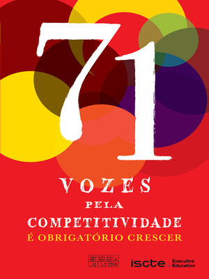 cover image of 71 Vozes Pela Competitividade